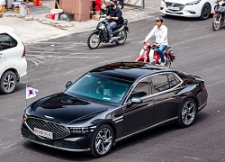 Xe sang Hàn Quốc Genesis G90 cực hiếm về Việt Nam bán đắt hơn cả Mercedes S450