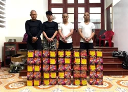 Bắt quả tang nhóm thanh niên vận chuyển hơn 100kg pháo nổ từ Trung Quốc