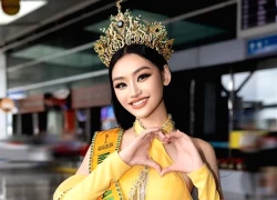 Hoa hậu Yến Nhi rơi vương miện khi vừa lên đường chinh chiến Miss Grand