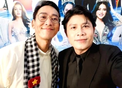 Nhạc sĩ Nguyễn Văn Chung cùng diễn viên 'Mưa đỏ' chấm thi nhan sắc