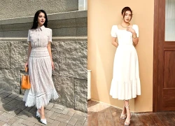 Tôn nét đẹp tinh khôi, chinh phục ánh nhìn với những chiếc váy trắng