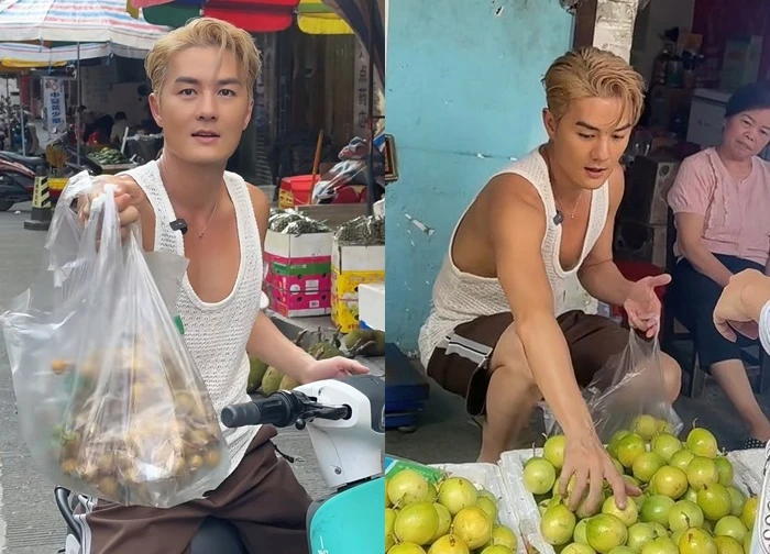 1 Anh Trai Vượt Ngàn Chông Gai thất thế, ngồi lầm lũi bán trái cây lề đường mưu sinh?