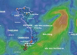 Áp thấp nhiệt đới có thể hình thành trên Biển Đông trong 24 giờ tới