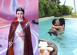 Hoa hậu Hong Kong vừa đăng quang đã lộ ảnh riêng tư