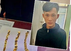 Công an xã truy bắt nhanh đối tượng giả khách mua vàng để cướp giật