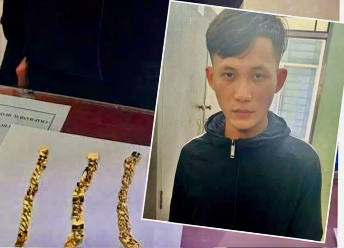 Công an xã truy bắt nhanh đối tượng giả khách mua vàng để cướp giật