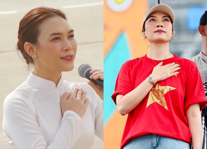 Mỹ Tâm: "Có bạn hỏi tôi ăn gạo gì, uống nước gì mà trẻ thế - tôi ăn gạo quê hương, uống nước nhớ nguồn nên trẻ đó"