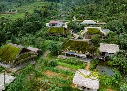'Ngôi làng phủ rêu' Xà Phìn trong sắc xanh ruộng bậc thang