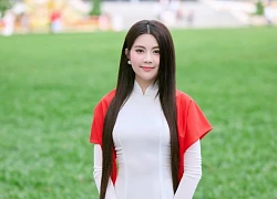 Ái nữ MC Quyền Linh khoe chân dài, dáng xinh, diện đồ bóng rổ rộng thùng thình vẫn xinh bất chấp