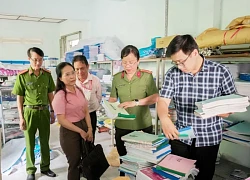 Bắt quả tang cơ sở photo trái phép giáo trình của NXB Chính trị quốc gia Sự thật