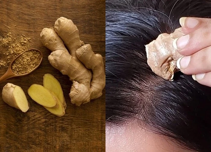 Cách gội đầu bằng nước gừng giúp giảm rụng tóc