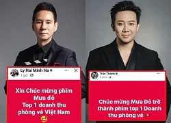 Mưa đỏ top 1, Lý Hải chúc mừng được khen, Trấn Thành bị chê, Đạo diễn xúc động