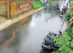 Pha xử lý "ngàn like" của tài xế xe tải khi đi qua cổng trường