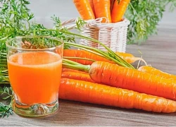 Nước ép cà rốt và nghệ - Bí quyết giảm viêm, tăng cường miễn dịch