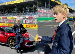Quang Hùng MasterD tại F1 Grand Prix x Ferrari ở Ý: Visual "tổng tài" sáng bừng, được làm 1 việc ngang với Kendall Jenner!