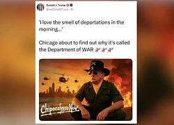 Tổng thống Trump dọa cho Chicago 'biết mùi vị' của Bộ Chiến tranh
