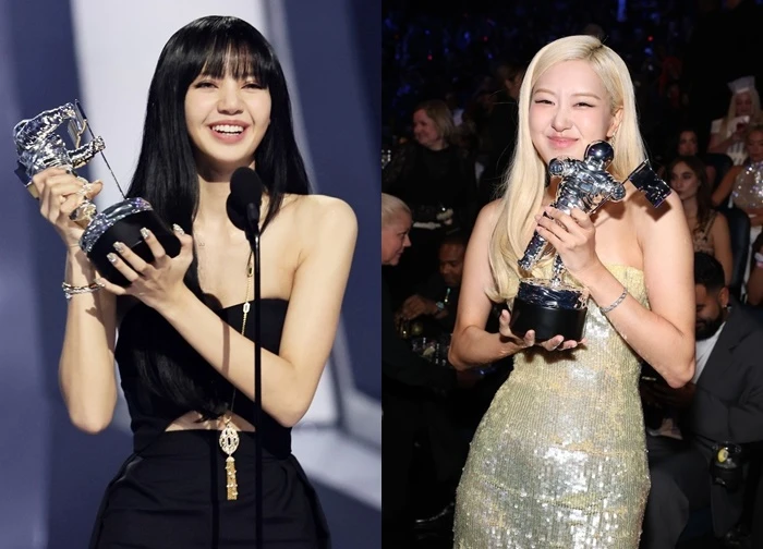 VMAs 2025: Rosé - Lisa (BLACKPINK) nắm tay nhau làm nên lịch sử, Taylor Swift "trắng tay"