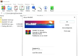 Công an Hà Nội cảnh báo 2 lỗ hổng nghiêm trọng trên WinRAR