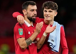 Garnacho thể hiện bản chất thật khi gửi lời nhắn đến Bruno Fernandes