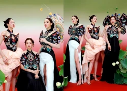 Hoa hậu Tiểu Vy, Thanh Thủy khác lạ trong bộ ảnh với Kỳ Duyên