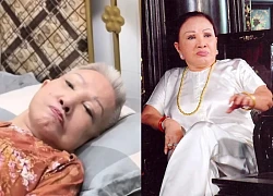 Hồng Nga "bà hoàng cải lương" sức khỏe yếu, nằm một chỗ khiến nhiều người xót xa