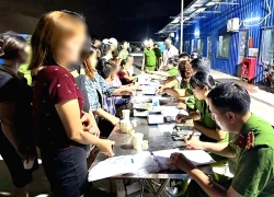 Kiểm tra khu nhà ở, phát hiện 19 công nhân dương tính ma túy