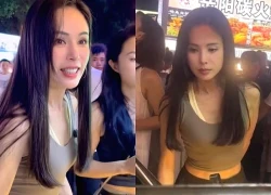 Hình ảnh gây kinh ngạc của Lý Nhược Đồng ở chợ đêm