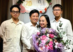 Hôn nhân viên mãn hơn 2 thập kỷ của nữ NSND vừa lên chức giám đốc nhà hát