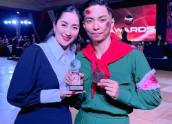 Khánh Thi bật khóc khi Phan Hiển giành huy chương thế giới đầy vẻ vang, tạo hình chiến sĩ yêu nước gây sốt MXH!