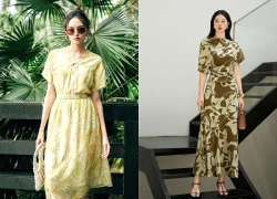 Không phải váy hoa, đây là kiểu váy họa tiết đẹp nhất mùa thu