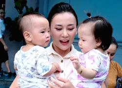 Lý do Phương Oanh cho 2 nhóc tỳ "nhập ngũ" dù mới hơn 1 tuổi