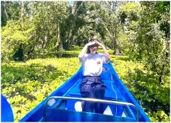 Một ngày làm lữ khách ở rừng tràm Trà sư