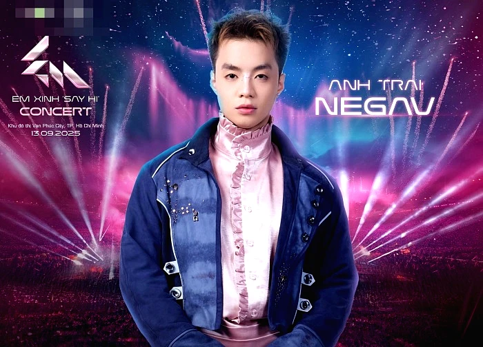 Negav "bốc hơi" khỏi concert Em Xinh Say Hi