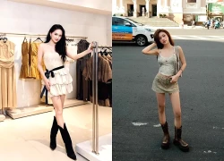 Thoát khỏi phong cách đơn điệu với bốt cao cổ cá tính