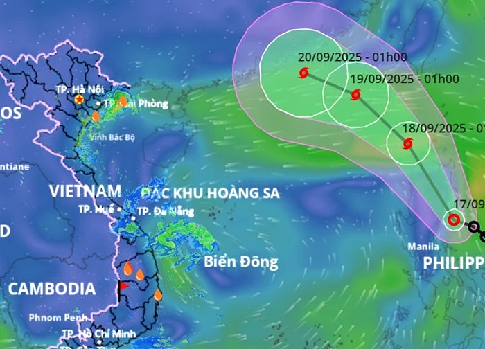 Tin mới nhất về áp thấp nhiệt đới: Đổi hướng liên tục, Biển Đông có thể sắp đón bão số 8