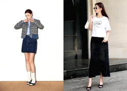 Denim, tweed và những chất liệu hàng đầu cho mùa thu đông 2025