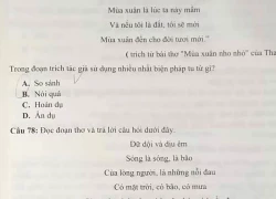 Sách luyện thi gây tranh cãi vì thơ Xuân Quỳnh, Quang Dũng bị biến dạng, phụ huynh bức xúc: "Đây là xuyên tạc, lừa đảo"