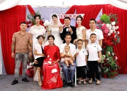 Cô dâu cao 1,85 m nổi bật trong đám cưới ở Tuyên Quang