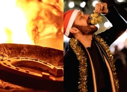 Ăn 12 quả nho và những phong tục năm mới độc lạ