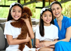 Con gái 10 tuổi của 'Mỹ nhân đẹp nhất Philippines'