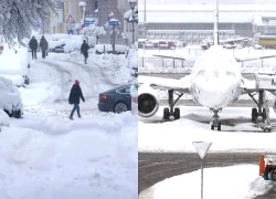 Đức tê liệt vì bão, tuyết và băng giá ngay đầu năm mới