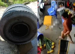 Hy hữu: Người phụ nữ bị bánh xe 'điên' tông trọng thương ở Vĩnh Long