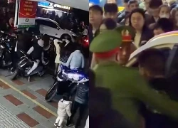 Ô tô lùi xe, va chạm với nhiều người xem pháo hoa ở Hải Phòng