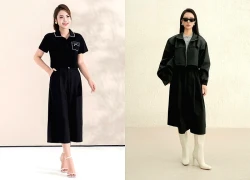 Quần culottes đen, 'điểm chạm' giữa cá tính và nét mềm mại phố thị
