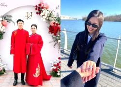 'Tiểu thư nghìn tỷ' lần đầu khoe ảnh thiếu gia Phan Hoàng cầu hôn