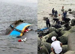 Tìm kiếm thuyền viên mất tích tại cửa biển La Gi