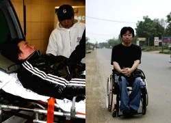 Ca sĩ nổi tiếng bị tai nạn xe máy kinh hoàng, phải ngồi xe lăn