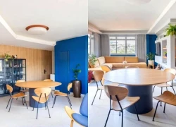 Cải tạo căn hộ 190m2 thành không gian làm việc và sinh hoạt hiện đại