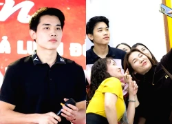 Đình Bắc gây sốt với visual sáng bừng: Trên sân là "vua phá lưới", về làng mở tiệc là hotboy vạn người mê