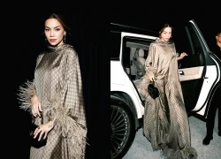 Hồ Ngọc Hà diện đồ hiệu nhưng trùm kín từ đầu đến chân, bất ngờ phản ứng khán giả